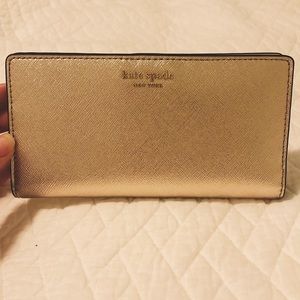 Kate Spade Gold wallet